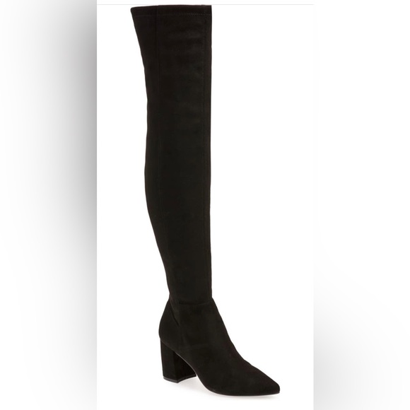 Steve Madden Nifty Pointed Toe Over the Knee Boot - Picture 1 of 5